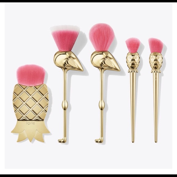 Tarte Let’s Flamingle 5 Brush Set - Picture 3 of 6